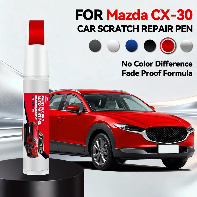 OPRTAMG Целевой Автомобиль Краска-Карандаш для Ремонта Автомобиля Для Mazda CX-30 2019-2025 DM Автомобильная Краска-Карандаш Ремонт Царапин Автомобиля Авто Аксессуары