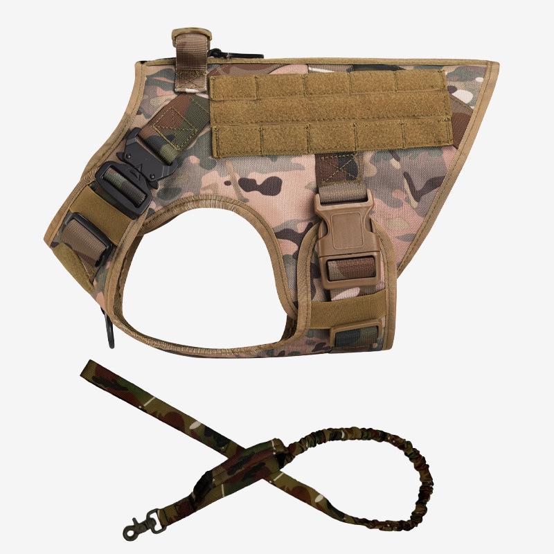 1000D Тактический жилет для собак MOLLE для прогулок и тренировок