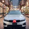 Рождественские украшения для автомобиля Олень Рождественская световая декорация для экстерьера автомобиля Праздничная декорация крыши автомобиля для внедорожников Грузовиков Домов на колесах Седанов
