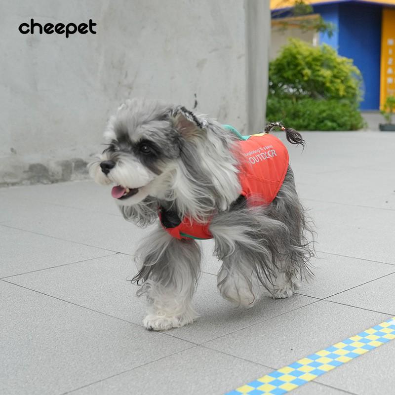 Pet Dog Cotton Blend Hooded Sweater Small Breeds Schnauzer Bichon Frise Winter Casual Wear