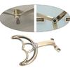 Gold Zinc Alloy Ceiling Fan Arm Arm Holder Support Modern Design, For Various Decoration Styles, Easy Angles Adjustment