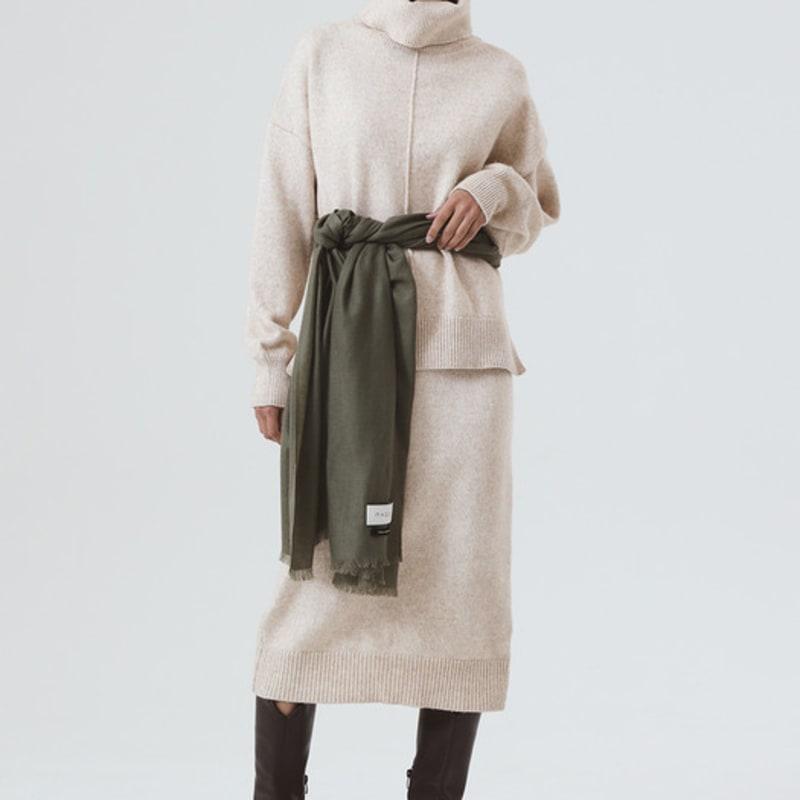 ONSZ ONSZ 100% Кашемировый Шаль Шарф