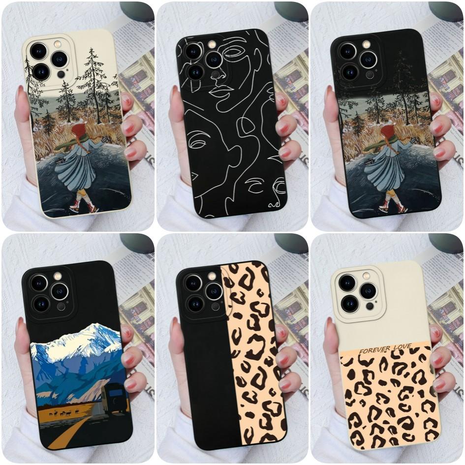 Для Apple iPhone 6 7 8 X XS XR SE 11 12 13 14 Pro Max Чехлы Задняя крышка Защита камеры Квадратный жидкий силикон Модный дизайн для iPhone Бампер