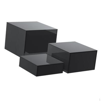 3 шт. Подставка для шведского стола, вставной куб для еды, акриловый торт