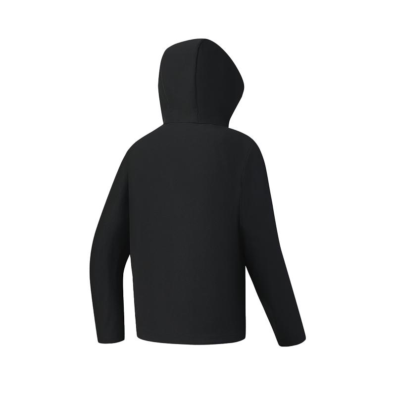 FILA Fitness Jackets Men's Pitch Black Hooded Moderate Other A11M611716F-BK