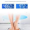 JINMIAO Transparent Round Smart Body Scale