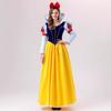 Halloween Fairy Tale Snow White Play Costume Adult Snow White Dress Costume