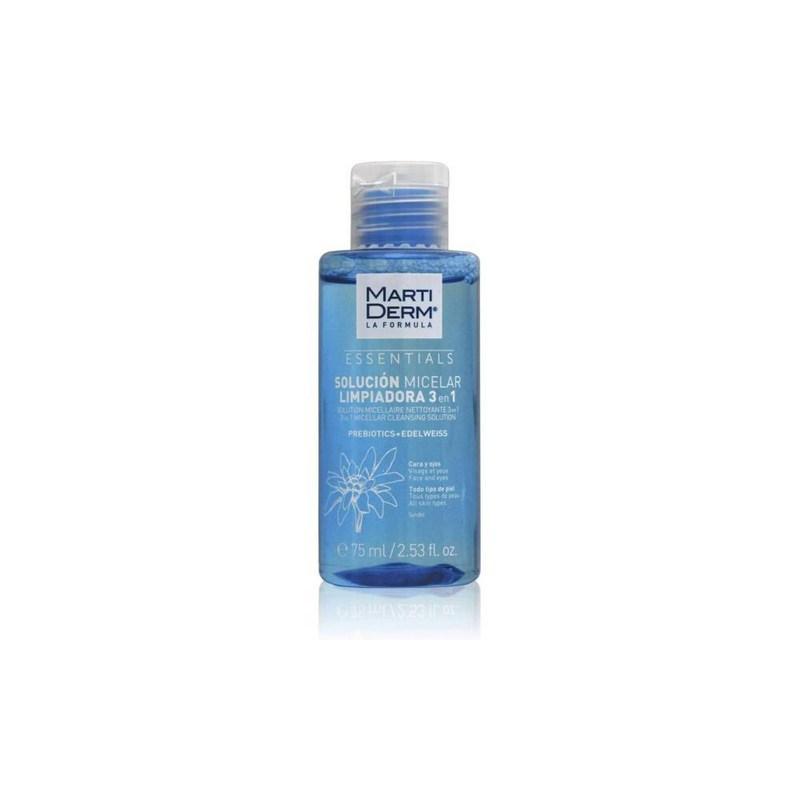 Мицеллярная вода для снятия макияжа MartiDerm 75 мл, 1 шт.