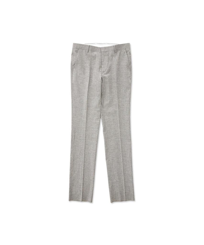 STCO Italy Marlane Wool & Linen Formal Pants_Grey (Classic Fit)_Sslub92Ctg