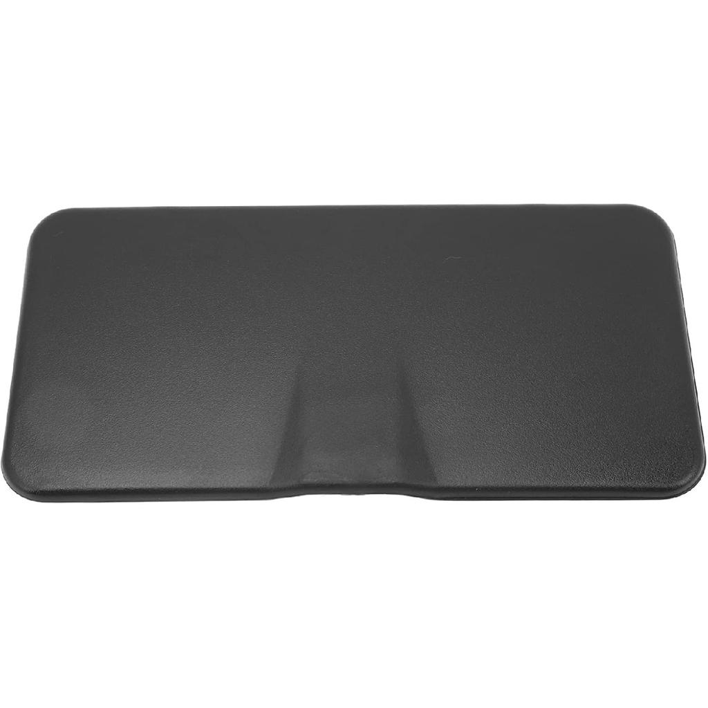 EVGATSAUTO Sun Visor Vanity Mirror Cover for C6, ABS Material, Black, Driver or Passenger Side Replacement