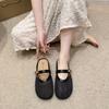 Fashion Women's Slippers Summer Hollow Breathable Half Slippers Fashion Lightweight Comfortable Casual Slip On Flat Bottom Mules Slides