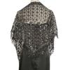Sequins Triangle Shawl Capes Belly Dancing Scarf Shiny Sequins Tassel Shawls  Belly Dancing Belt