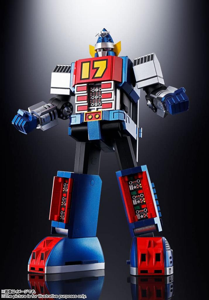 TAMASHII NATIONS Soul of Chogokin Daitetsujin 17 180mm Painted Movable Figure GX-101 Approx. PVC&ABS&Diecast