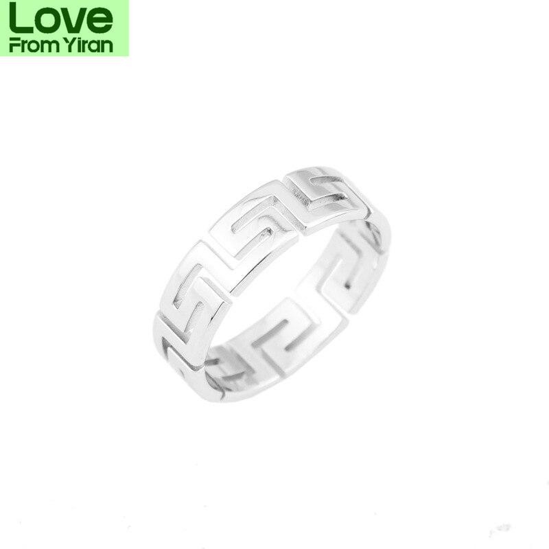 Great Wall Rings Bounce Men And Women Unisex Bulk Rings Wholesale Buddy Punk Hip Hop Rings Mens Rings Gothic Luxury Jewelry