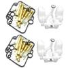 2 шт. Для Mikuni BST33 BMW F650 1993-2000 SUZUKI 1989-2000 GS500E Ремкомплект карбюратора мотоцикла Карбюратор Поплавок Вакуумные диафрагмы
