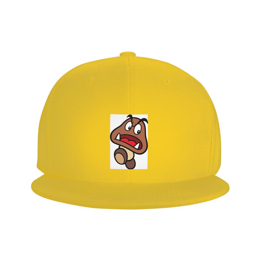 Cartoon Game Goomba Face Baseball Caps Snapback Fashion Baseball Hats Breathable Casual Casquette Outdoor for Unisex