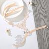 3Pcs Butterfly Beauty Back Bra Straps Cross Lace Bra Straps Sweet Bra Shoulder Straps  Women