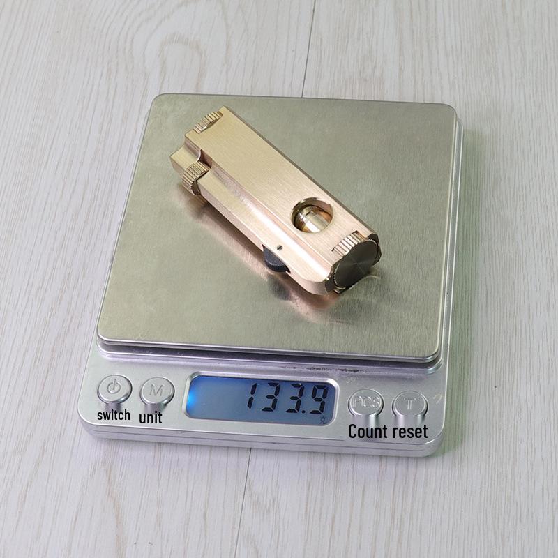 Alien Trench Handmade Copper E Model Retro Kerosene Lighter - Personalized Gift