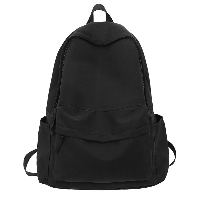 White Black Red Blue Backpack Large Capacity Nylon Backpack Student Backpack