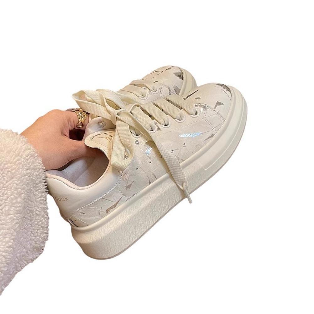 Женская повседневная спортивная обувь на толстой подошве