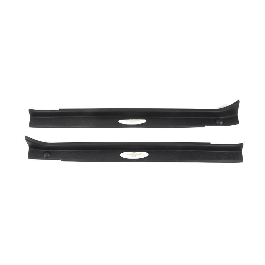 Накладка на порог педали автомобиля для Jeep Wrangler JK 2007-2017, 4-дверный порог, защитная крышка для педали входа