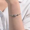 Charms   Copper Bracelets Crystal Star for Women Valentine's Days Cubic Zircon Wedding party gift Jewelry