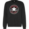 Converse Толстовка с круглым вырезом унисекс Chuck Patch Stand Fit Core Черный 10025472-A01