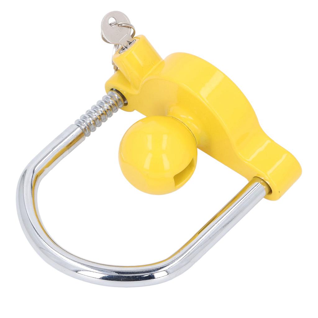 Замок шара сцепного устройства прицепа 11 фиксирующих положений 13мм U-образный стальной стержень Алюминиевый сплав Сцепное устройство прицепа