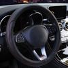 38cm Universal Steering Wheel Cover Soft Artificial Leather Braid Steering Wheel Cover Sport Styling Cover Interior Accessories