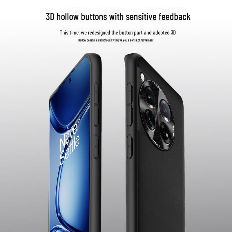 Защитный чехол OnePlus 12 Liquid Leather Anti-Fall - цельный