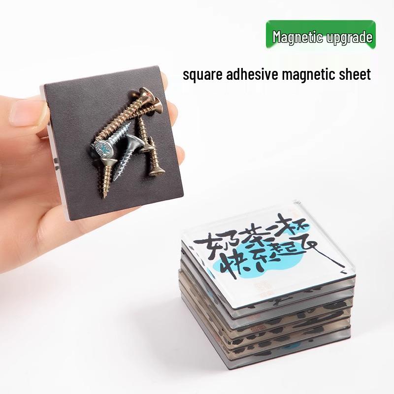 Xiaohongshu Каллиграфия 3D Акриловый Магнит на Холодильник - Креативный Подарок для Дома