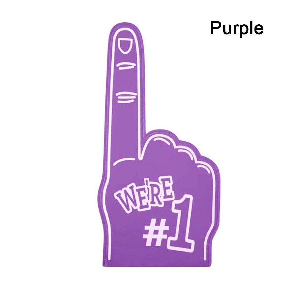 1 шт. пенопластовые гигантские пенопластовые перчатки для пальцев из пенопласта EVA, красочные перчатки для поддержки, спортивные аксессуары