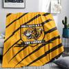 1PC Hull City FC Print Flannel Blanket, High quality Comfortable for All Seasons, Home Decor, Warmth and Comfort, Perfect for Christmas Gifts