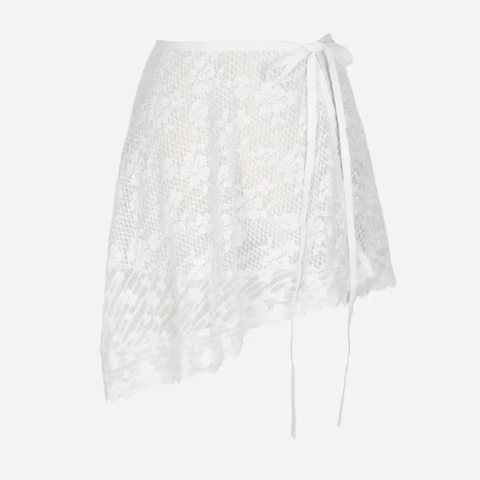 Lace Wrap Skirt Scarf_T266MSF141W