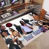 Custom Name Crystal Velvet Rug,Apache 207 Comfortable Anti Slip Floor Mat For Room Decoration