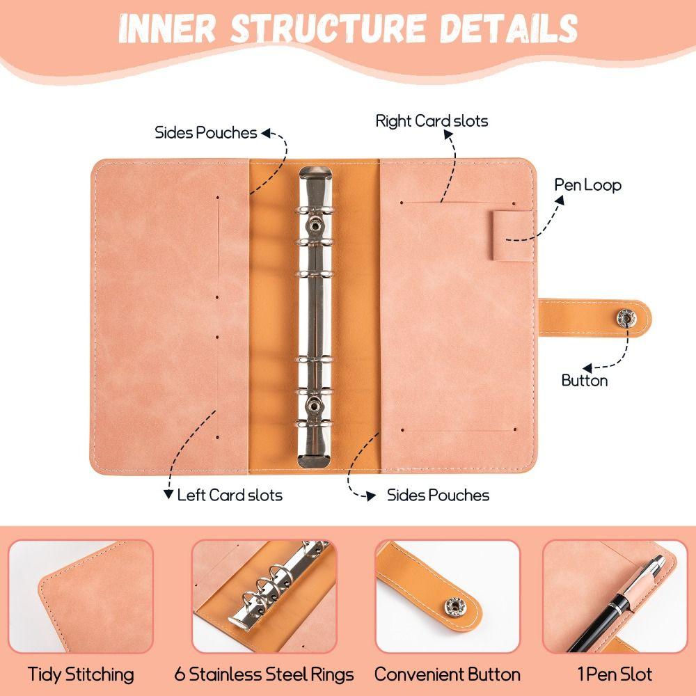 Reusable 100 Envelopes Money Saving Challeng Budget Binder Cash Stuffing Envelopes Binder