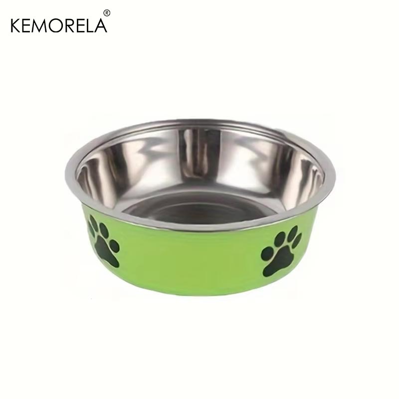KEMORELA Нескользящая миска для домашних животных из нержавеющей стали для больших, средних и маленьких собак и кошек - Миска-кормушка для воды и корма