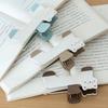 Собака Читающая Вспомогательный Фиксированный Зажим для Книг Пластиковый Щенячий Зажим для Чтения Котёнок Закладка Дети Чтение