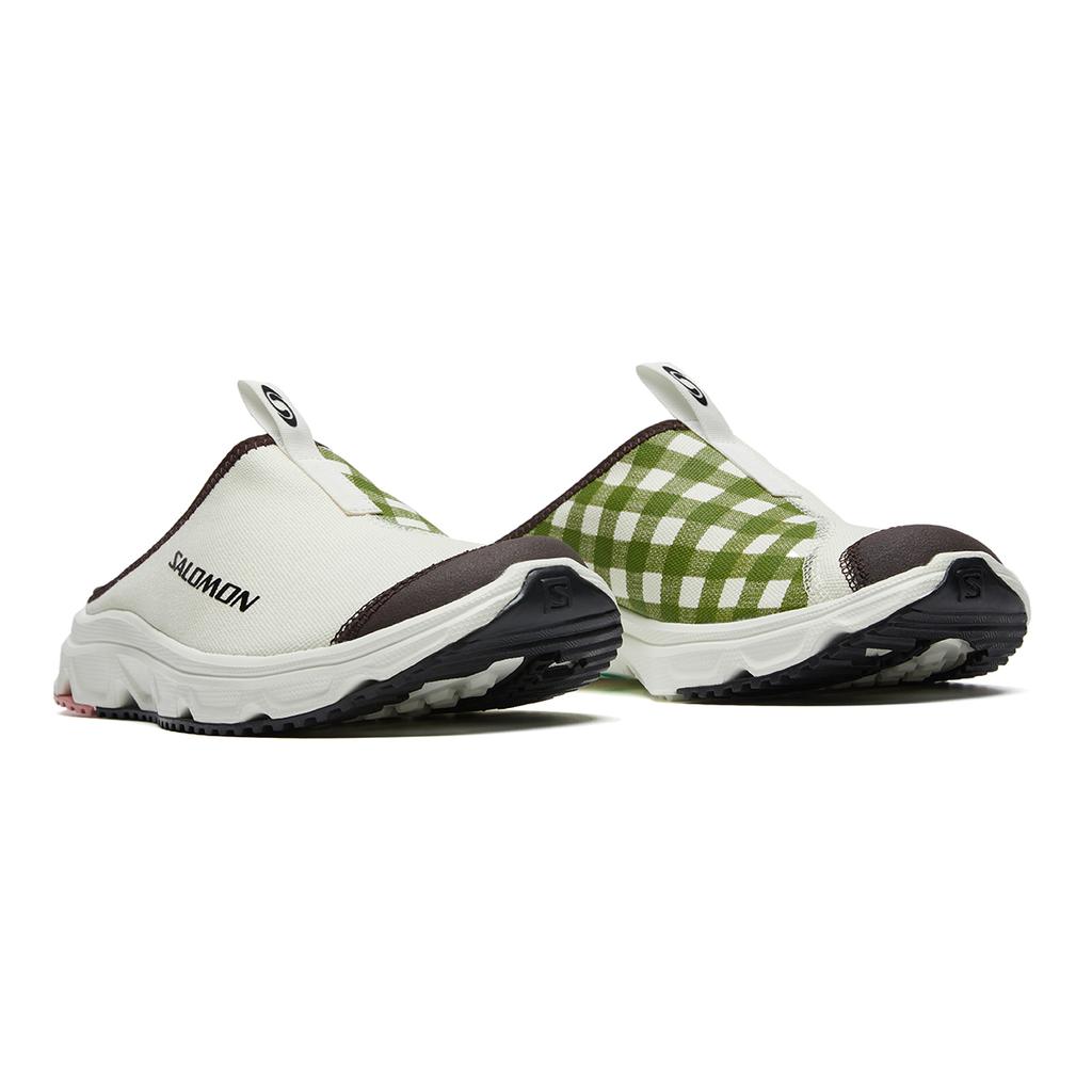 SALOMON RX Slide 3.0 Нескользящие Тихие Закрытые Тапочки Унисекс Белый Зеленый 477569