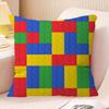 Building Toys Pillow Gifts Home Office Furnishings Bedroom Sofa Car Cushion Cover Case 45x45cm