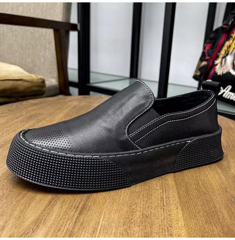 Fashion Summer New Men's Shoes High Quality Designer Slip On Casual Shoes Low-top Comfy Driving Shoes Mocassins Outdoor Men Formal Shoes