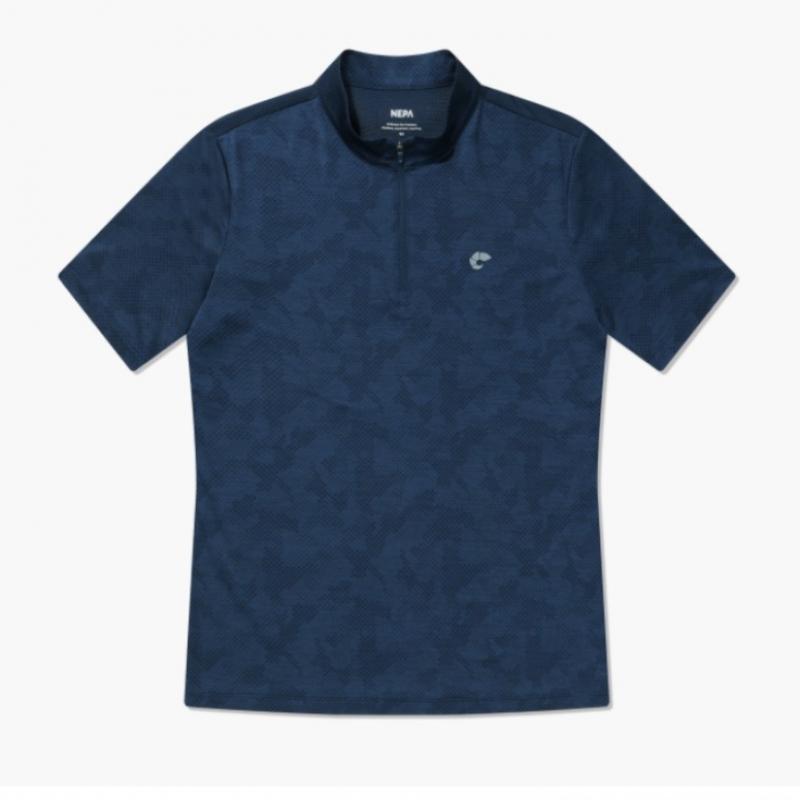 Nepa Женская футболка Nepa с принтом «Горы» и короткими рукавами на молнии 7i45405