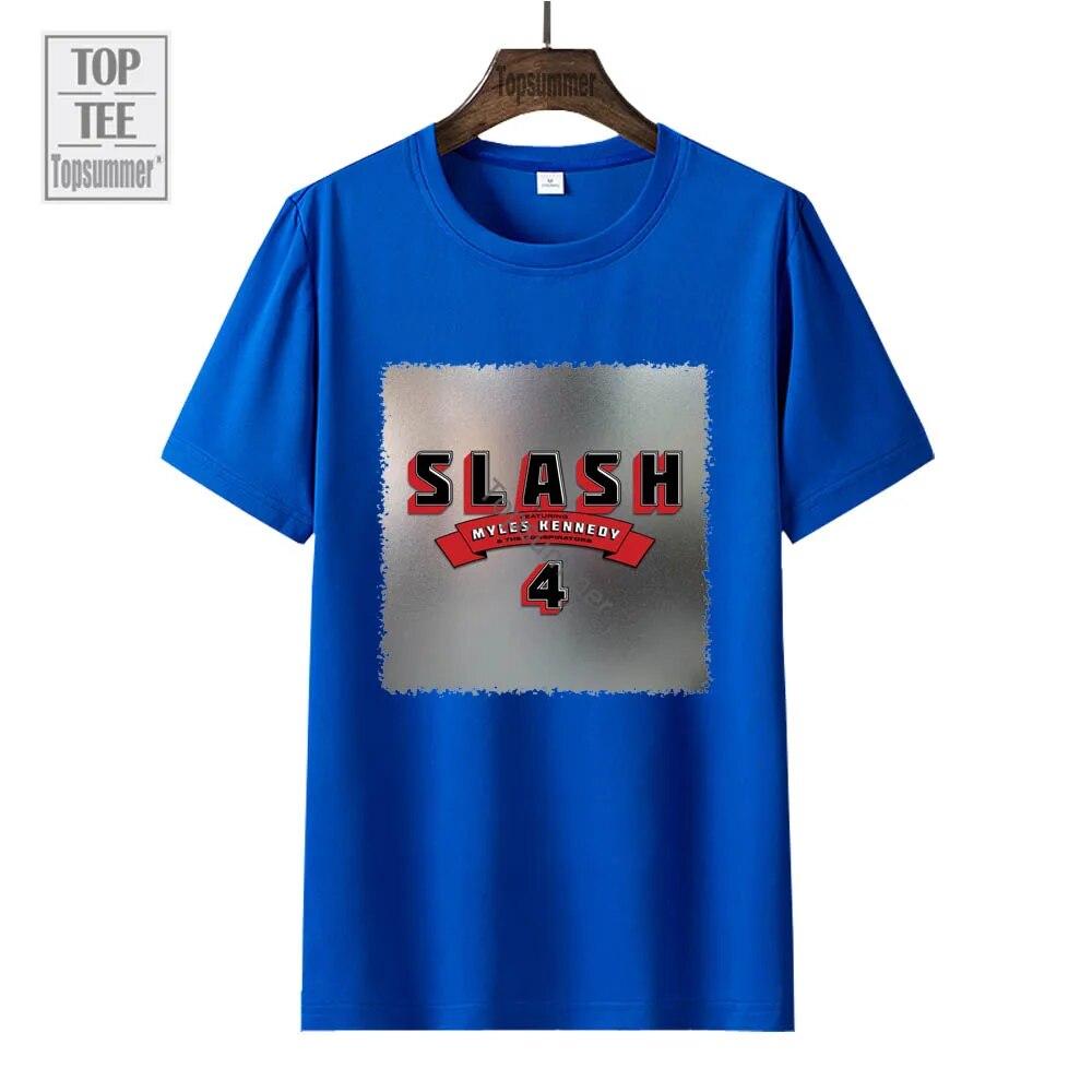 4 Album T Shirt Slash Tour T-Shirt Fashion Harajuku Oversized Tshirts Couples Graphic Print Tops