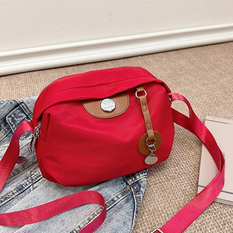 Nylon Crossbody Bag Women Fashion Casual Ladies Large Capacity Water-Repellent Shoulder Messenger Bag Premium Durable