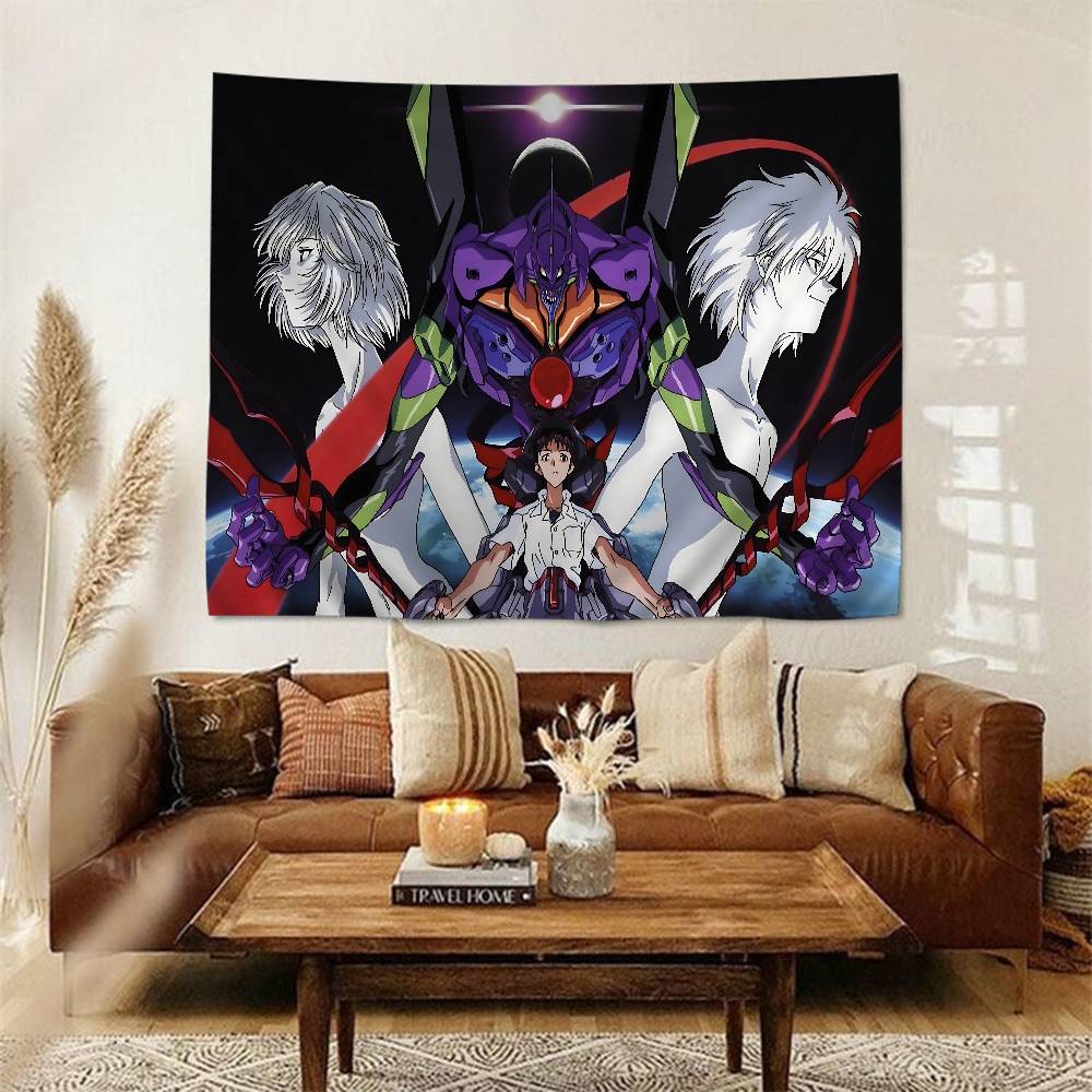 Hot NNeon GGenesis EEvangelion DIY Wall Tapestry for Living Room Home Dorm Decor Wall Art Decor