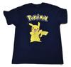 Мужская футболка Pokemon Пикачу темно-синяя новая XL