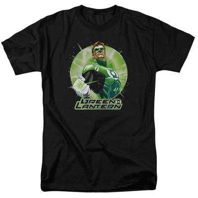 Зеленый Фонарь Зеленый Статик Алекс Росс DC Comics Лицензированная Взрослая Футболка