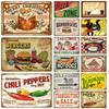Wall Art Decor Fast Food Metal Sign Plaque Vintage Tin Sign Iron Painting For Party Area Kitchen Shop Restaurant Cafe Diner Bar