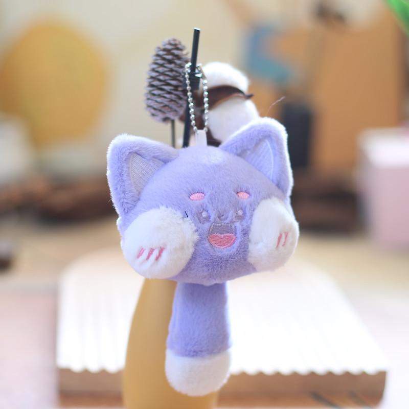 Та же Милая Милая Кошка Подвеска Плюшевая Игрушка Кукла Котенок Сумка Подвесной Брелок Кукла