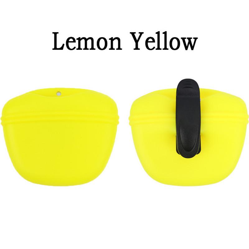 Portable Silicone Storage Bag for Dog Treats, Instant Dog Training Bag, Outdoor Puppy Candy Dispenser, Food Reward Pouch, Pet Accessories